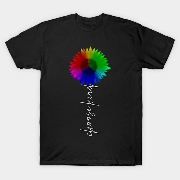 gay lesbian pride LGBT bisexual rainbow flag lgbtq T-Shirt by CreativeShirt